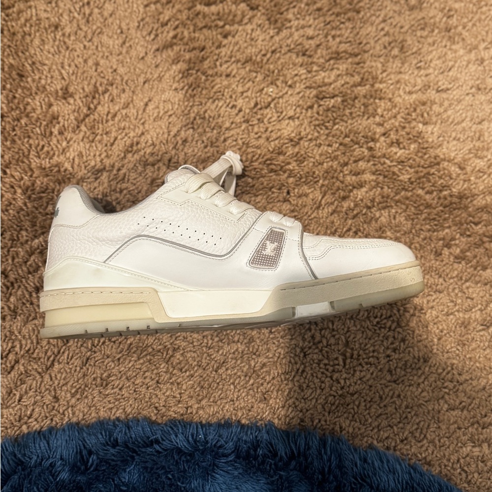 LV all white Cream Sneakers